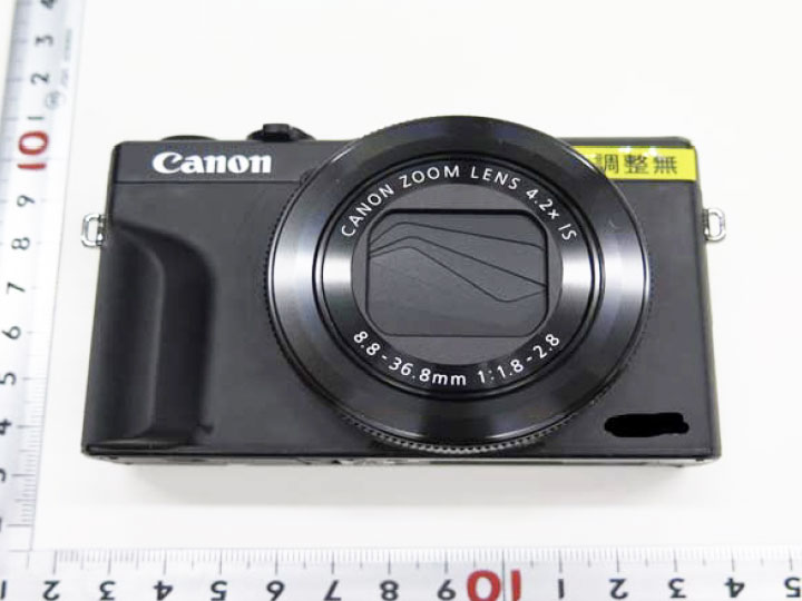 Фото прототипа нового фотоаппарата G7X Mark III