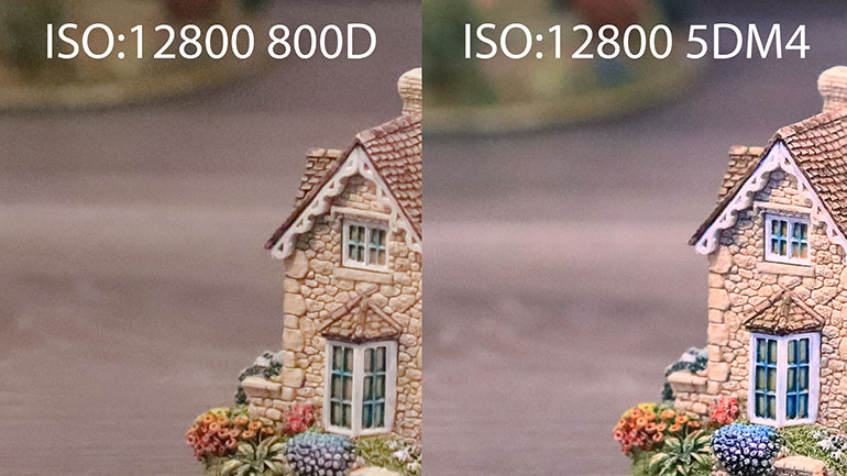 Рабочие ISO зеркалки Canon 800D VS 5D Mark IV