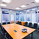 Фотосъемка офисных интерьеров компании TEVA, фото комнаты переговоров.