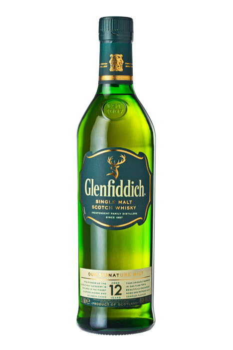 Фотосъемка алкоголя, Glenfiddich 12 Year Old Single Malt Whisky